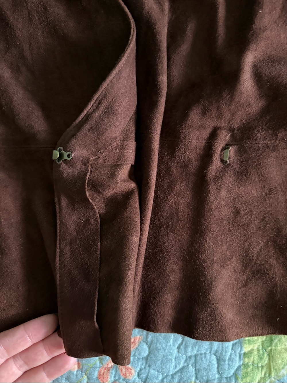 Ralph Lauren Sport Leather Blouse M - Picture 4 of 8